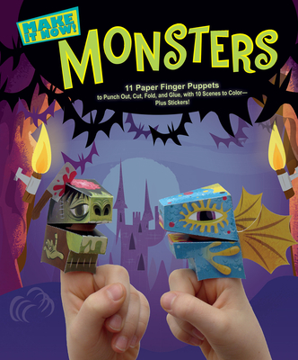 Monsters (Make It Now!): 11 Paper Finger Puppets to Punch ...