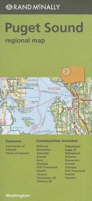 Rand McNally Puget Sound, Washington Regional Map By Rand McNally (Manufactured by) Cover Image