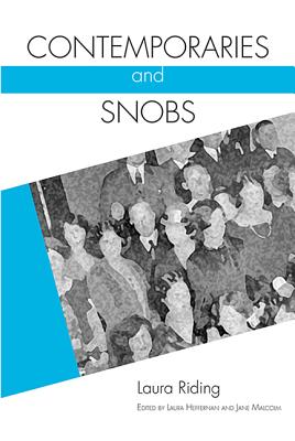 Contemporaries and Snobs (Modern and Contemporary Poetics)