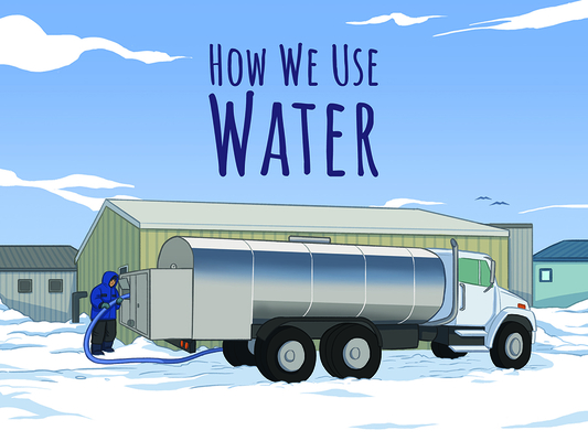 How We Use Water: English Edition By Inhabit Education Books, Amiel Sandland (Illustrator) Cover Image