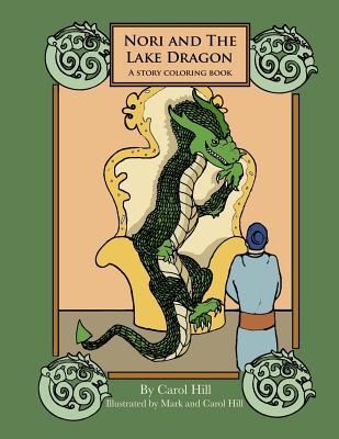 Nori and the Lake Dragon: A Story Coloring Book Cover Image