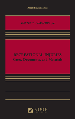 Recreational Injuries (Aspen Select) Cover Image