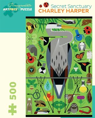 Charley Harper: Secret Sanctuary 500-Piece Jigsaw Puzzle (Pomegranate Artpiece Puzzle) By Charley Harper (Illustrator) Cover Image