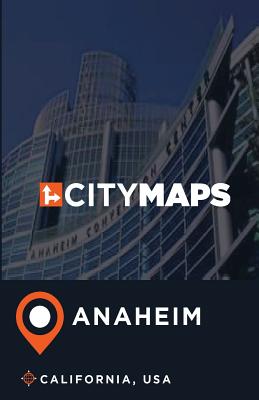 City Maps Anaheim California, USA Cover Image