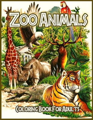 Download Zoo Animals Coloring Book Stress Relieving Coloring Book Paperback The Reading Bug