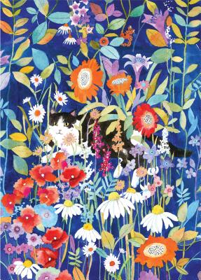 Puzzle Garden Cat Cover Image