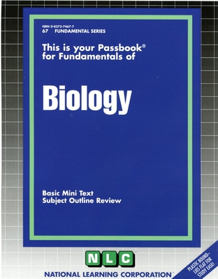BIOLOGY: Passbooks Study Guide (Fundamental Series) By National Learning Corporation Cover Image