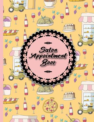 Salon Appointment Book: 7 Columns Appointment Note, At A Glance Appointment Book, Large Appointment Book, Cute Rome Cover