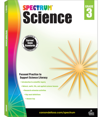 Spectrum Science, Grade 3: Volume 63 By Spectrum (Compiled by) Cover Image
