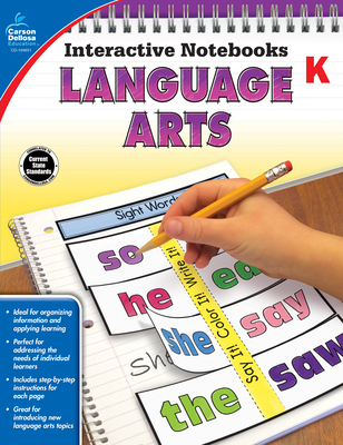 Language Arts, Grade K (Interactive Notebooks) Cover Image