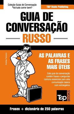 Guia de Conversação Português-Russo e mini dicionário 250 palavras Cover Image