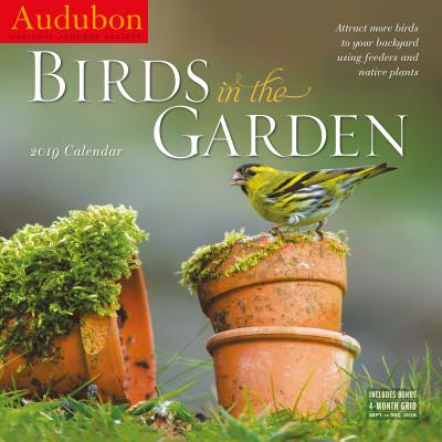 Audubon Birds in the Garden Wall Calendar 2019 Cover Image