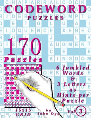 Codeword Puzzles: 170 Puzzles, Volume 3 Cover Image
