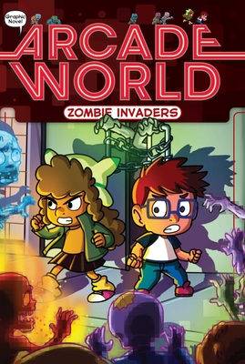Zombie Invaders (Arcade World #2) By Nate Bitt, Glass House Graphics (Illustrator) Cover Image