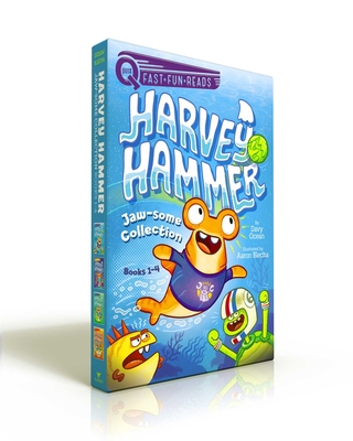 Harvey Hammer Jaw-some Collection Books 1-4 (Boxed Set): New Shark in Town; Class Pest; S.O.S. Mess!; Super-Duper Hero Blooper (QUIX Books)