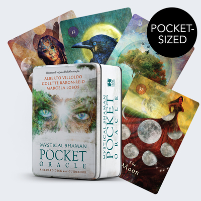 Mystical Shaman Pocket Oracle Cards: A 64-Card Deck and Guidebook Cover Image