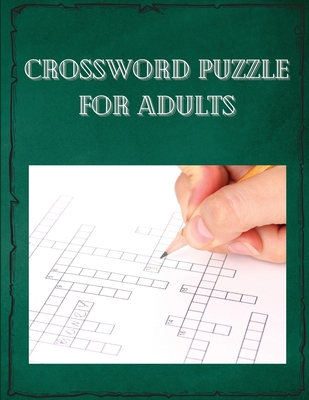 Crossword puzzle for adults By M&a Kpp Cover Image