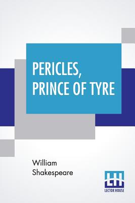 Pericles, Prince Of Tyre Cover Image