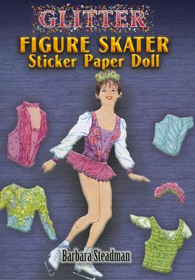 Glitter Figure Skater Sticker Paper Doll [With Stickers]