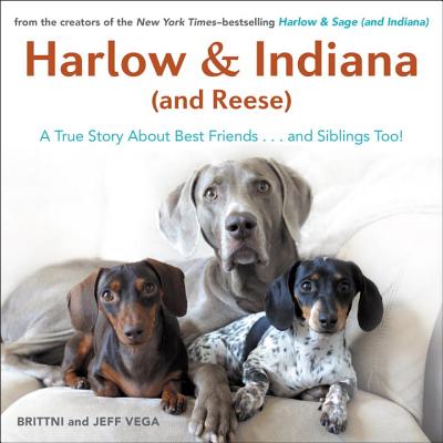 Harlow & Indiana (and Reese): A True Story about Best Friends...and Siblings Too! By Brittni Vega Cover Image