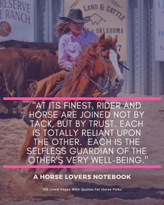 A Horse Lovers Notebook: 