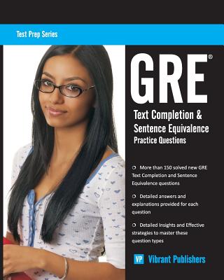 GRE Text Completion and Sentence Equivalence Practice Questions (Test Prep #1) Cover Image