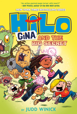 Hilo Book 8: Gina and the Big Secret: (A Graphic Novel) By Judd Winick Cover Image