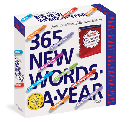 365 New Words-A-Year Page-A-Day Calendar 2023 By Workman Calendars Cover Image