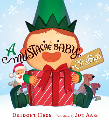 A Mustache Baby Christmas Board Book: A Christmas Holiday Book for Kids