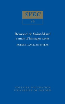 Rémond de Saint-Mard: A Study of His Major Works (Oxford University Studies in the Enlightenment) Cover Image