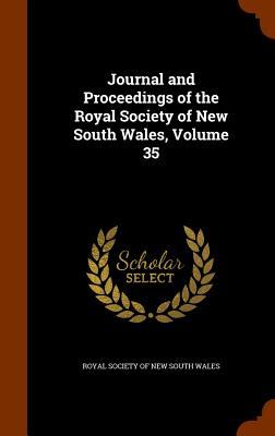 Journal and Proceedings of the Royal Society of New South Wales, Volume 35 Cover Image