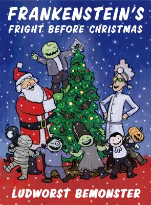 Frankenstein's Fright Before Christmas By Nathan Hale (Illustrator), Rick Walton Cover Image