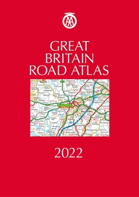 Great Britain Road Atlas HB 2022 By AA Publishing Cover Image