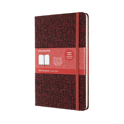 Moleskine Blend Limited Collection Notebook 2019, Large, Ruled, Red (5 x 8.25) Cover Image