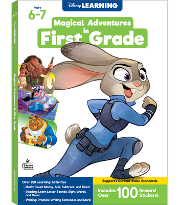 Disney/Pixar Magical Adventures in First Grade Cover Image