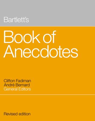 Bartlett's Book of Anecdotes Cover