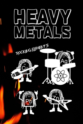 Heavy Metals Rocking Elements Band Guitar Tab Sheet Notebook Logbook For Nerd Science Physics Chemistry Metalheads 6x9 Inches Din 5 100 Pag Paperback The Book Rack