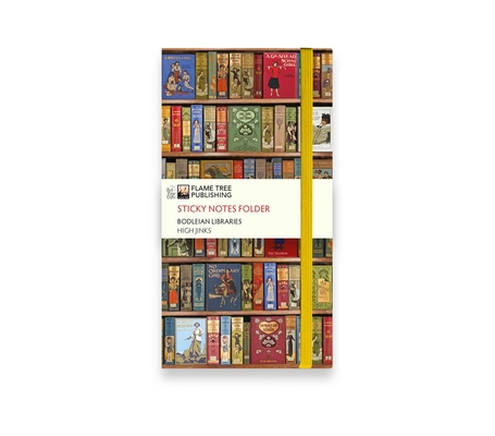 Bodleian Libraries: High Jinks Bookshelves Flame Tree Sticky Notes