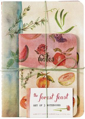 The Forest Feast Notebooks (Set of 3) By Erin Gleeson Cover Image