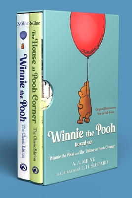 Winnie the Pooh/House at Pooh Corner Boxed Set: Two Beautiful Classics in One Box Set! By A. A. Milne, E. H. Shepard (Illustrator), Diego Jourdan Pereira (Contributions by) Cover Image