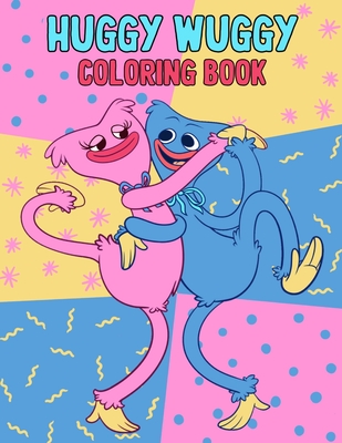 Huggy Wuggy Coloring Book: 60 Pages of High Quality Coloring Designs For  Kids And Adults Puppy Playtime Book - Missy missy poppy playtime - poppy  (Paperback)
