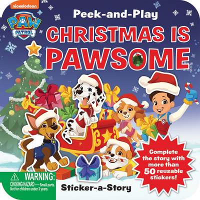 Paw Patrol Christmas Is Pawsome (Peek-And-Play)