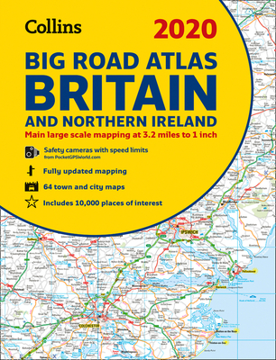 2020 Collins Big Road Atlas Britain and Northern Ireland Cover Image