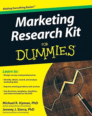 Marketing Research Kit for Dummies [With CDROM] By Jeremy Sierra, Michael Hyman Cover Image