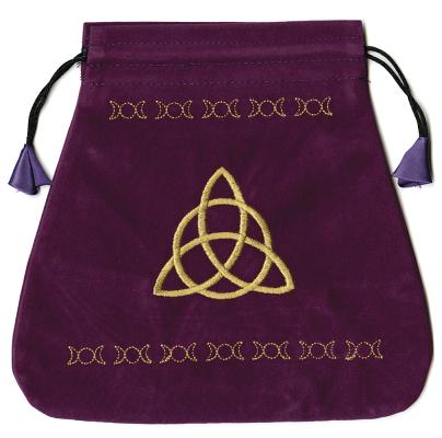 Triple Goddess Velvet Tarot Bag (Bolsas de Lo Scarabeo Tarot Bags From Lo Scarabeo)