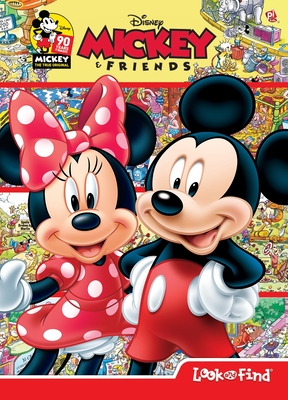 Disney Mickey & Friends: Look and Find By Pi Kids Cover Image