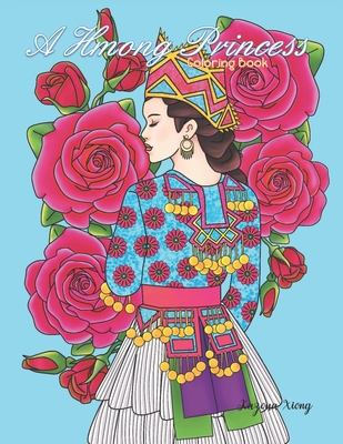 A Hmong Princess Coloring Book Cover Image