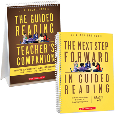 The Next Step Forward in Guided Reading book + The Guided Reading Teacher's Companion By Jan Richardson Cover Image