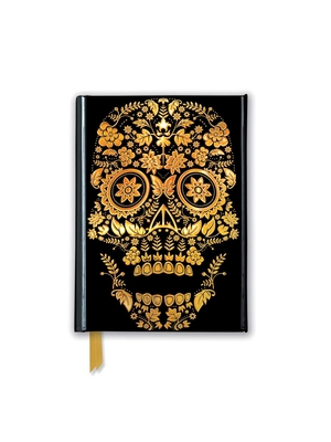 Gold Sugar Skull (Foiled Pocket Journal) (Flame Tree Pocket Notebooks)