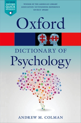 A Dictionary of Psychology (Oxford Quick Reference) Cover Image